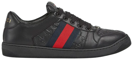 Gucci Screener Sneaker GG Embossed - Black