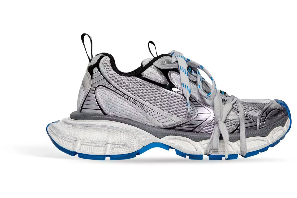 Balenciaga 3XL Grey White Blue