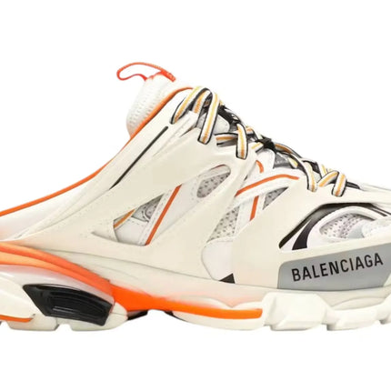 Balenciaga Track Mule Runners White Orange