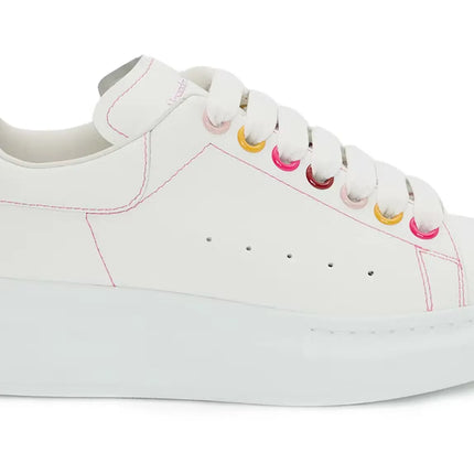 Alexander McQueen Oversized White Rainbow Eyelets (Mujer)