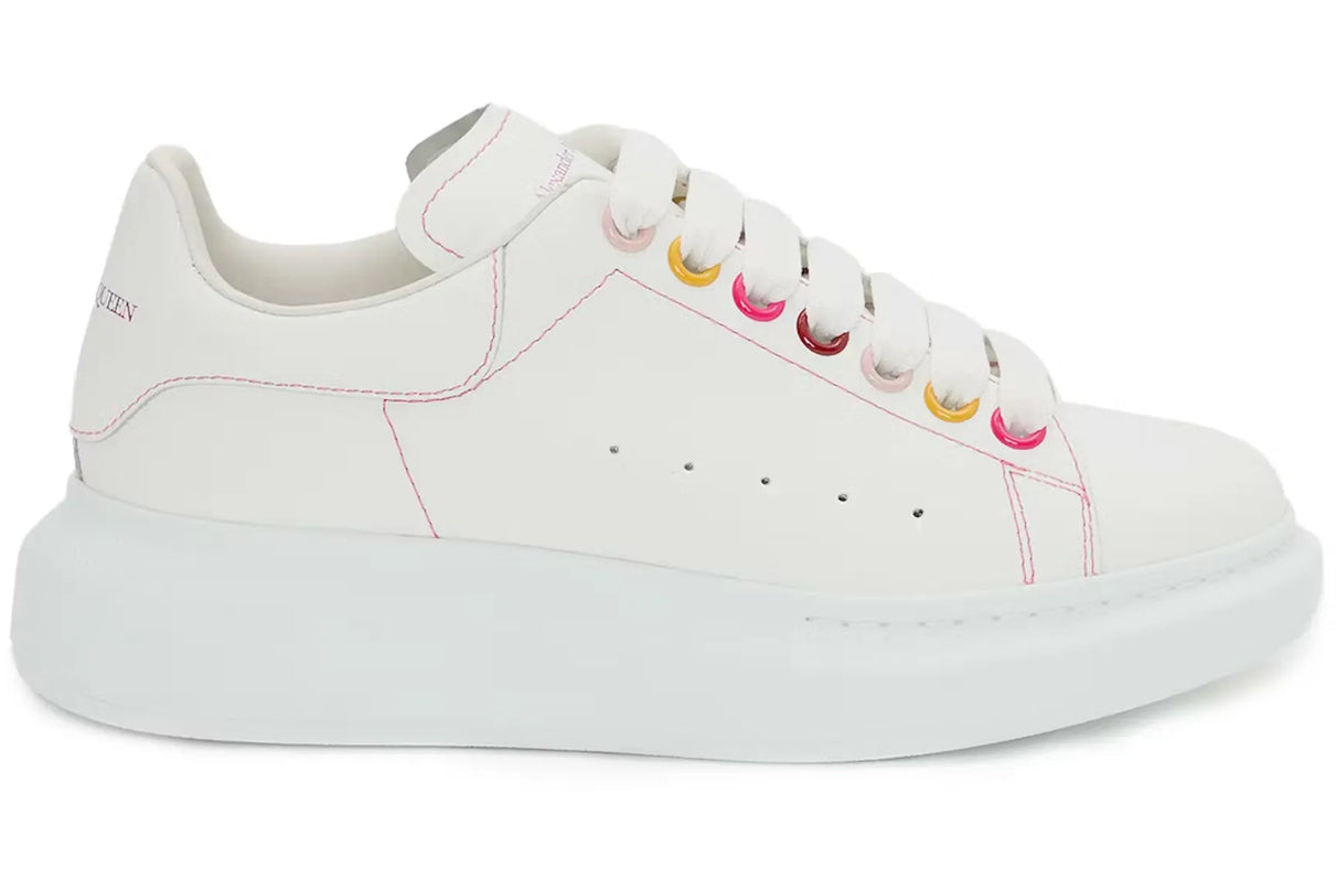 Alexander McQueen Oversized White Rainbow Eyelets (Mujer)