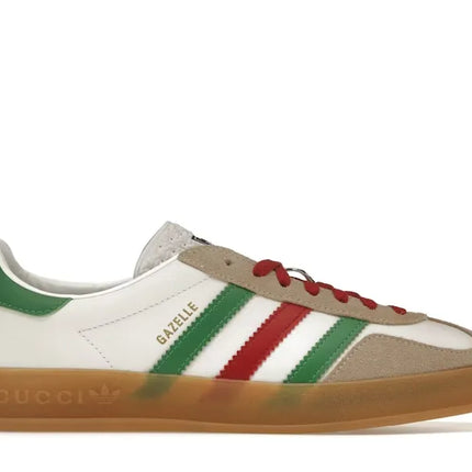 Adidas x Gucci Gazelle White Green Red