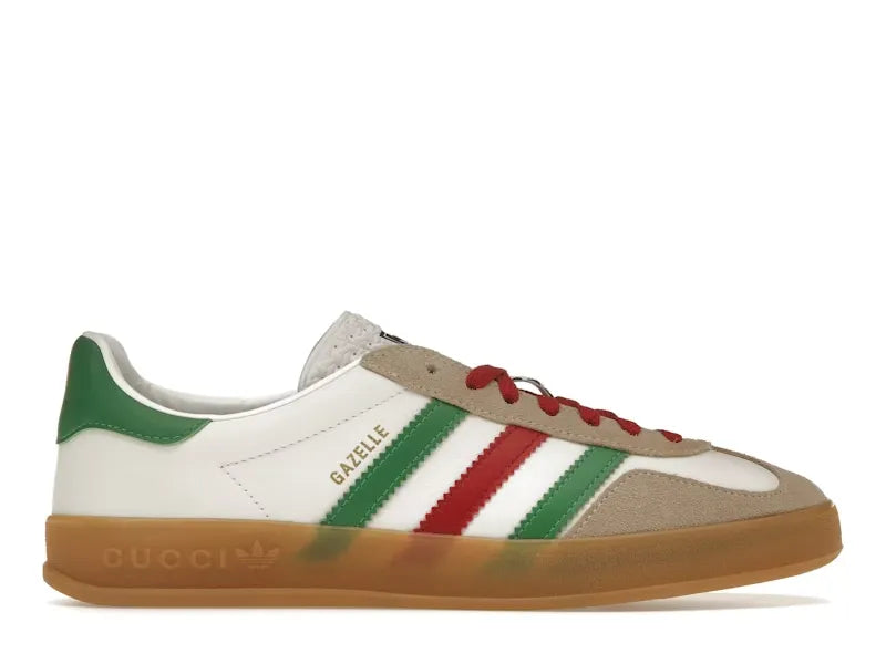 Adidas x Gucci Gazelle White Green Red