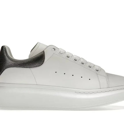 Alexander McQueen Oversized White Metallic