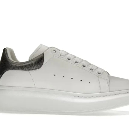 Alexander McQueen Oversized White Metallic