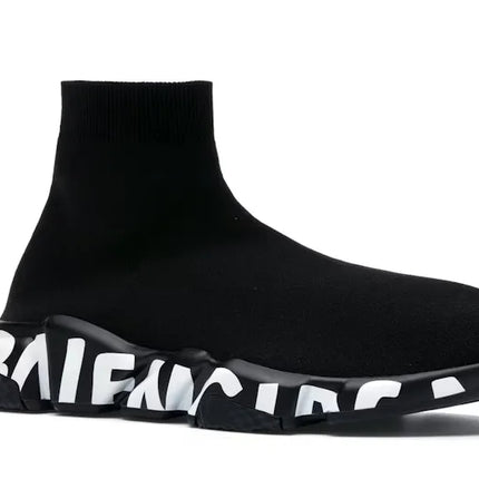Balenciaga Speed Graffiti Negro
