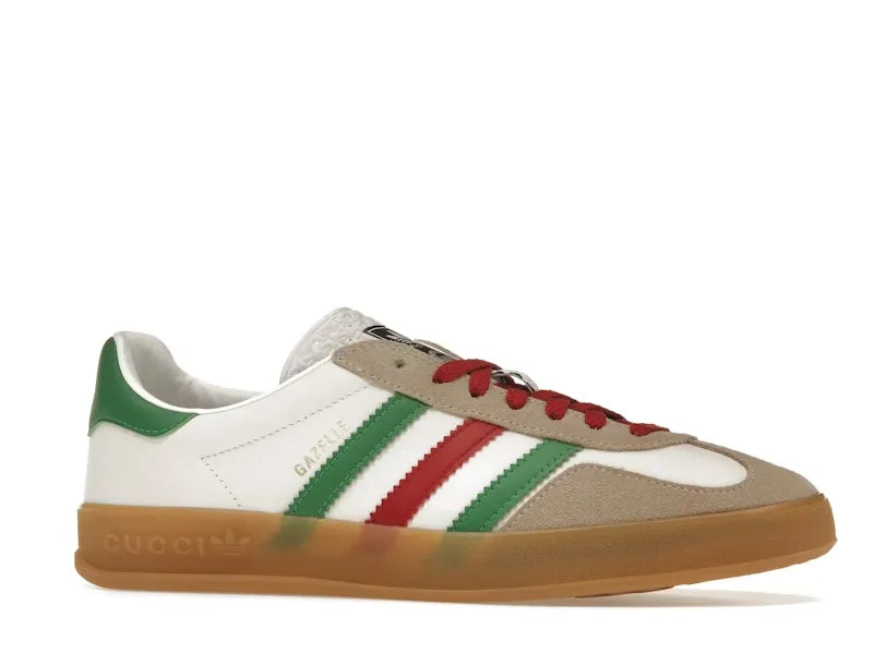 Adidas x Gucci Gazelle White Green Red