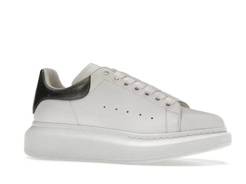 Alexander McQueen Oversized White Metallic