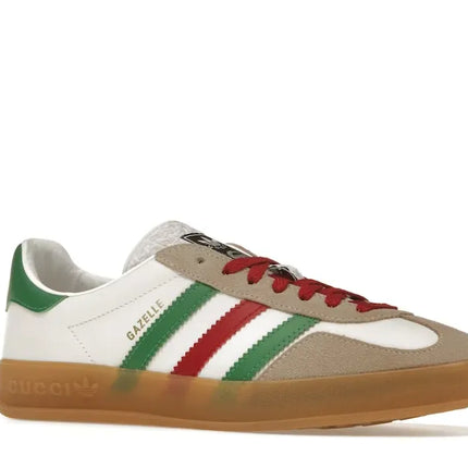 Adidas x Gucci Gazelle White Green Red