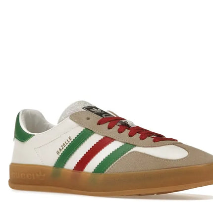 Adidas x Gucci Gazelle White Green Red
