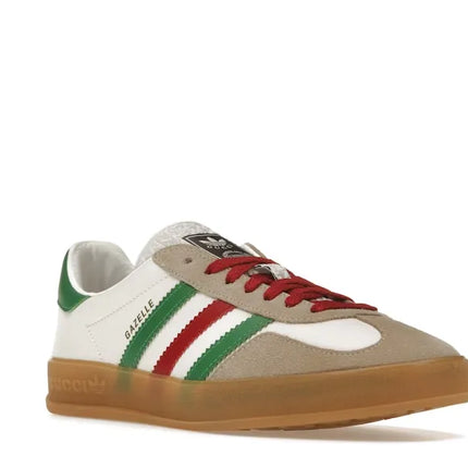 Adidas x Gucci Gazelle White Green Red