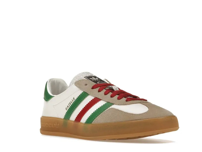 Adidas x Gucci Gazelle White Green Red