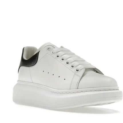 Alexander McQueen Oversized White Metallic