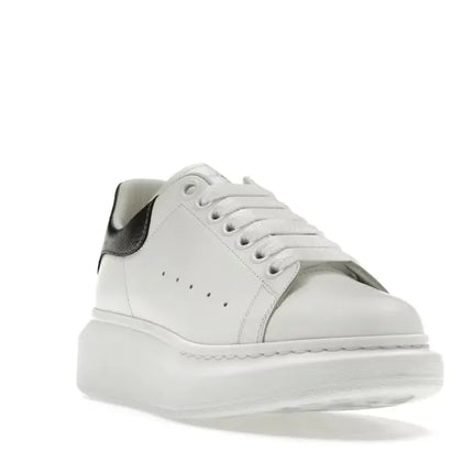 Alexander McQueen Oversized White Metallic