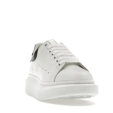 Alexander McQueen Oversized White Metallic