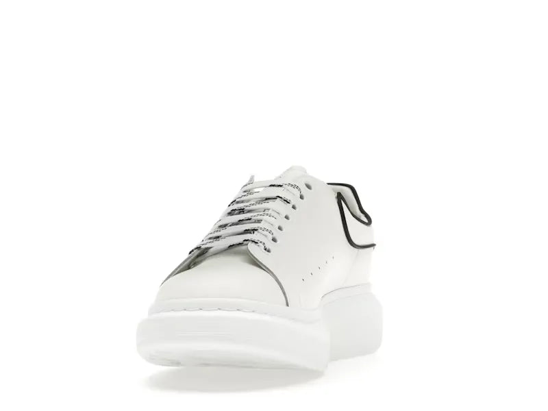 McQueen Oversized White/Black Trim