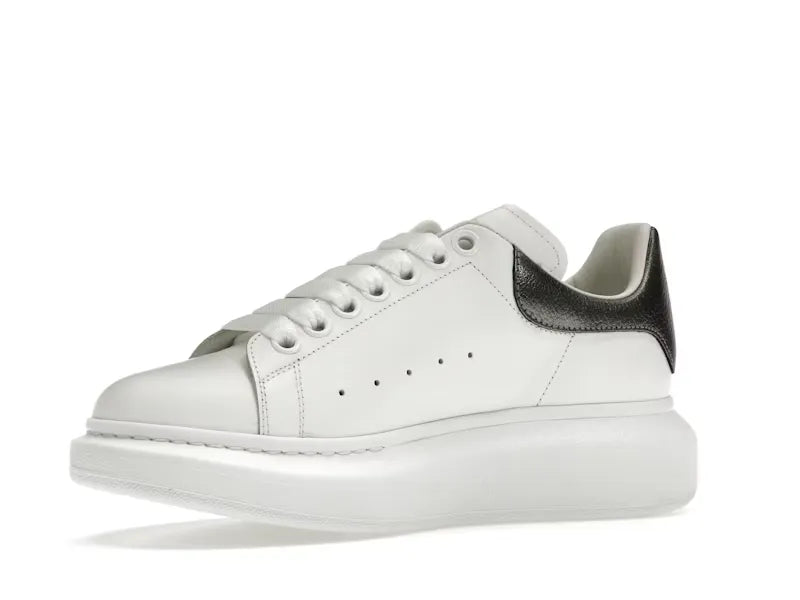 Alexander McQueen Oversized White Metallic