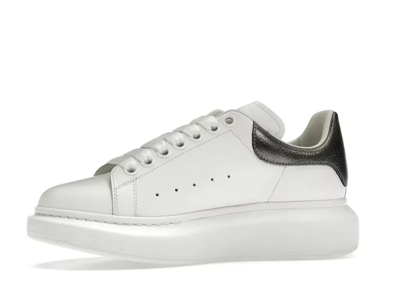 Alexander McQueen Oversized White Metallic