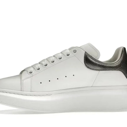 Alexander McQueen Oversized White Metallic