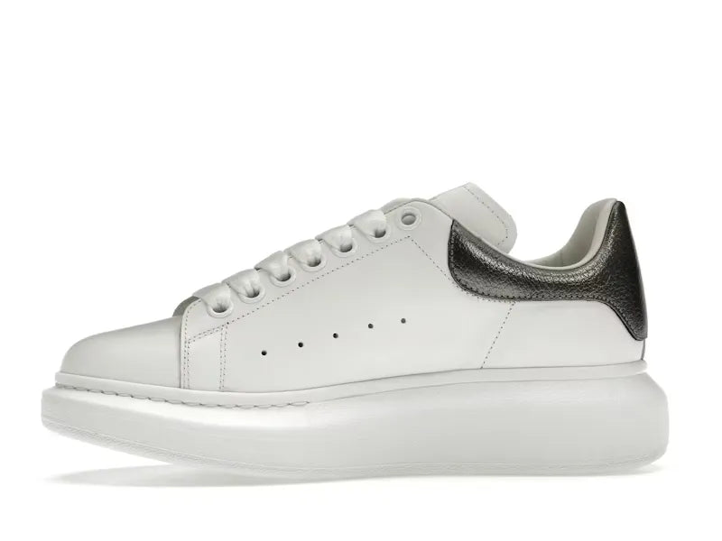 Alexander McQueen Oversized White Metallic