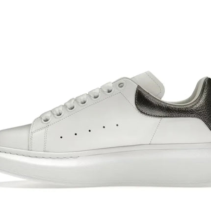 Alexander McQueen Oversized White Metallic