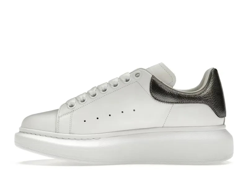 Alexander McQueen Oversized White Metallic