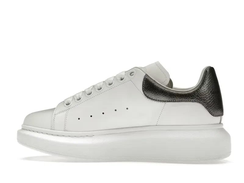 Alexander McQueen Oversized White Metallic