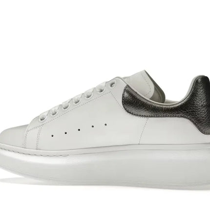 Alexander McQueen Oversized White Metallic