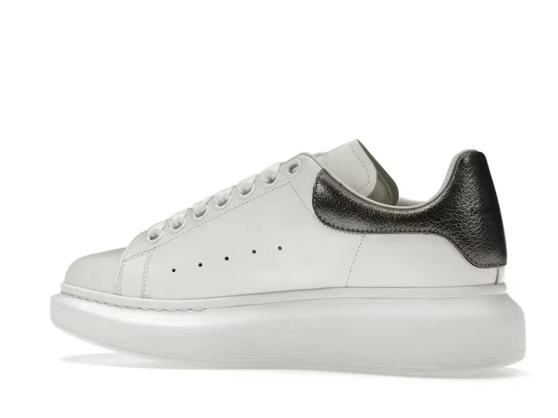 Alexander McQueen Oversized White Metallic