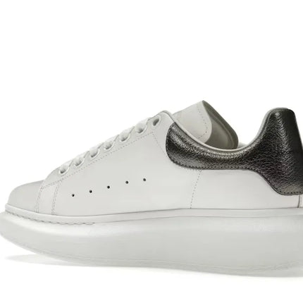 Alexander McQueen Oversized White Metallic