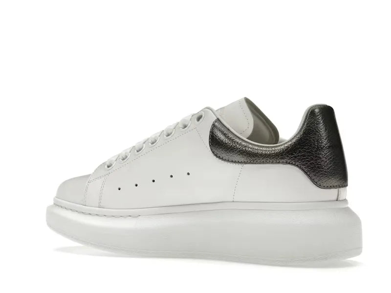 Alexander McQueen Oversized White Metallic