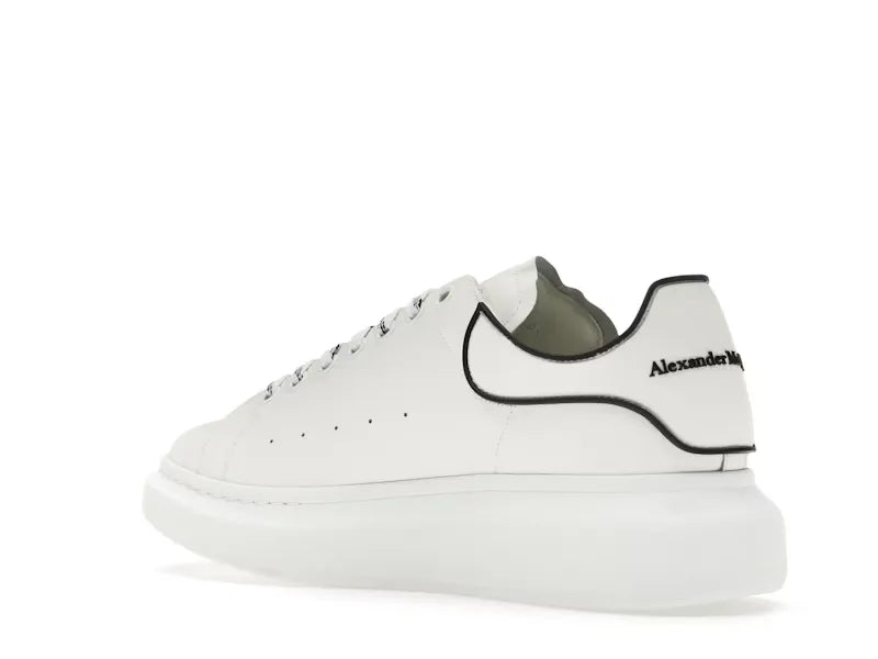 McQueen Oversized White/Black Trim