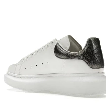 Alexander McQueen Oversized White Metallic
