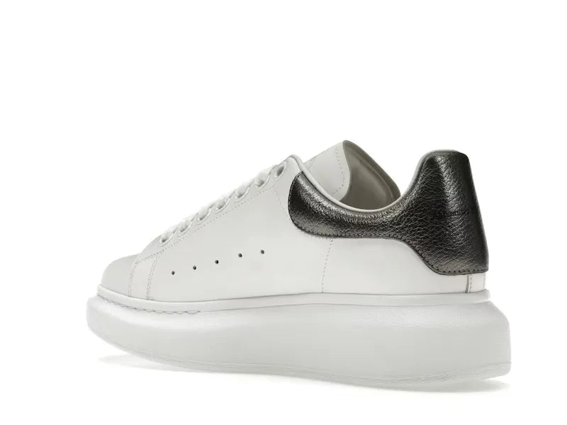 Alexander McQueen Oversized White Metallic