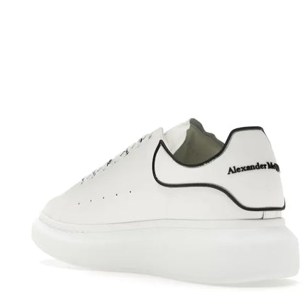 McQueen Oversized White/Black Trim
