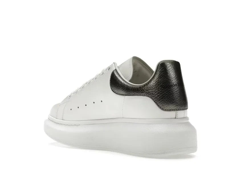 Alexander McQueen Oversized White Metallic