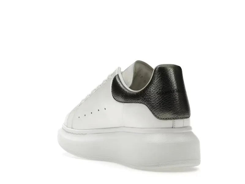 Alexander McQueen Oversized White Metallic