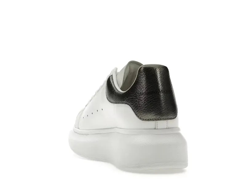 Alexander McQueen Oversized White Metallic