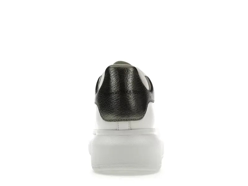 Alexander McQueen Oversized White Metallic