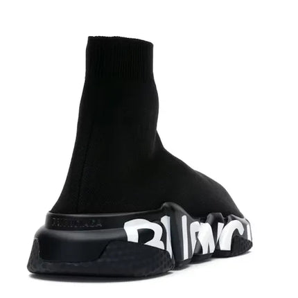 Balenciaga Speed Graffiti Negro