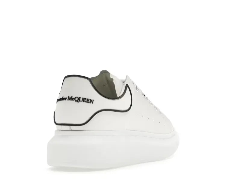 McQueen Oversized White/Black Trim
