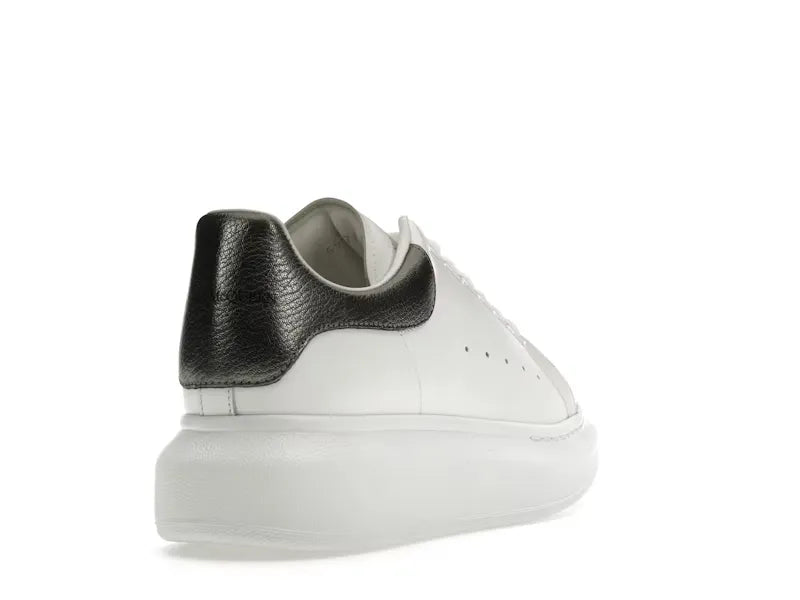Alexander McQueen Oversized White Metallic