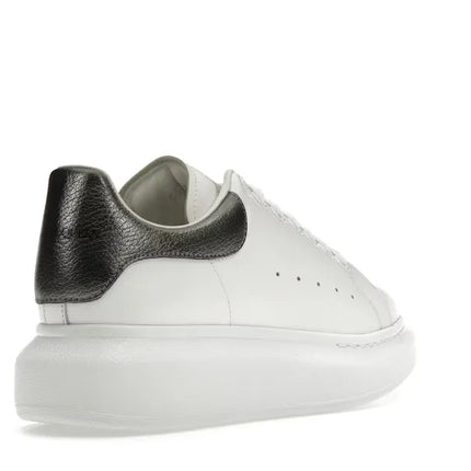 Alexander McQueen Oversized White Metallic