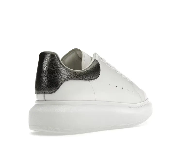 Alexander McQueen Oversized White Metallic