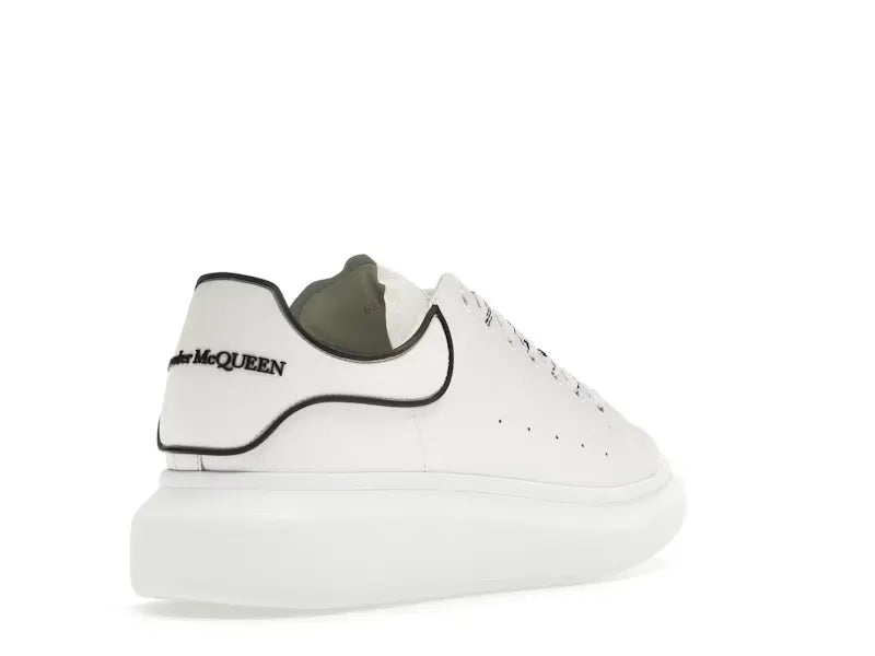 McQueen Oversized White/Black Trim