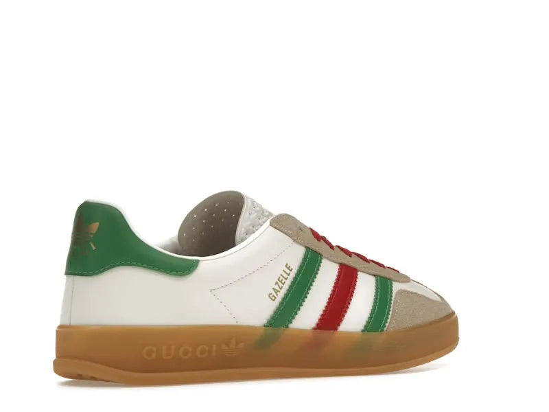 Adidas x Gucci Gazelle White Green Red