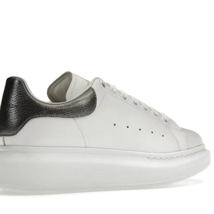 Alexander McQueen Oversized White Metallic