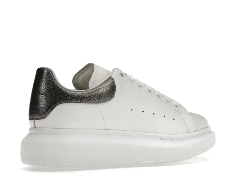 Alexander McQueen Oversized White Metallic