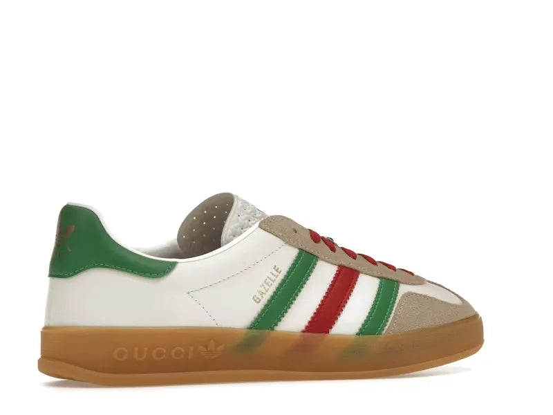 Adidas x Gucci Gazelle White Green Red