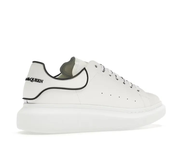 McQueen Oversized White/Black Trim